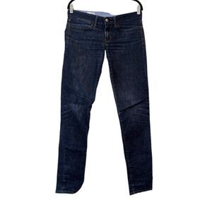 Gap 1969 Womens Size 28/6r Blue Medium Wash Low Rise Denim Straight Jeans
